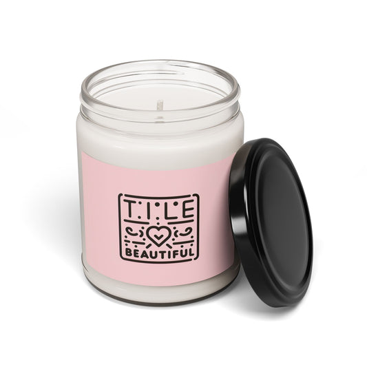 Beautiful Heart Scented Soy Candle - 9oz