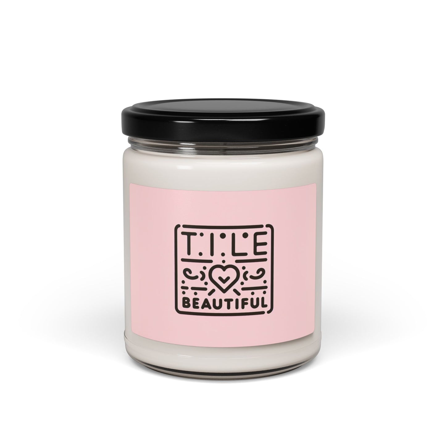 Beautiful Heart Scented Soy Candle - 9oz